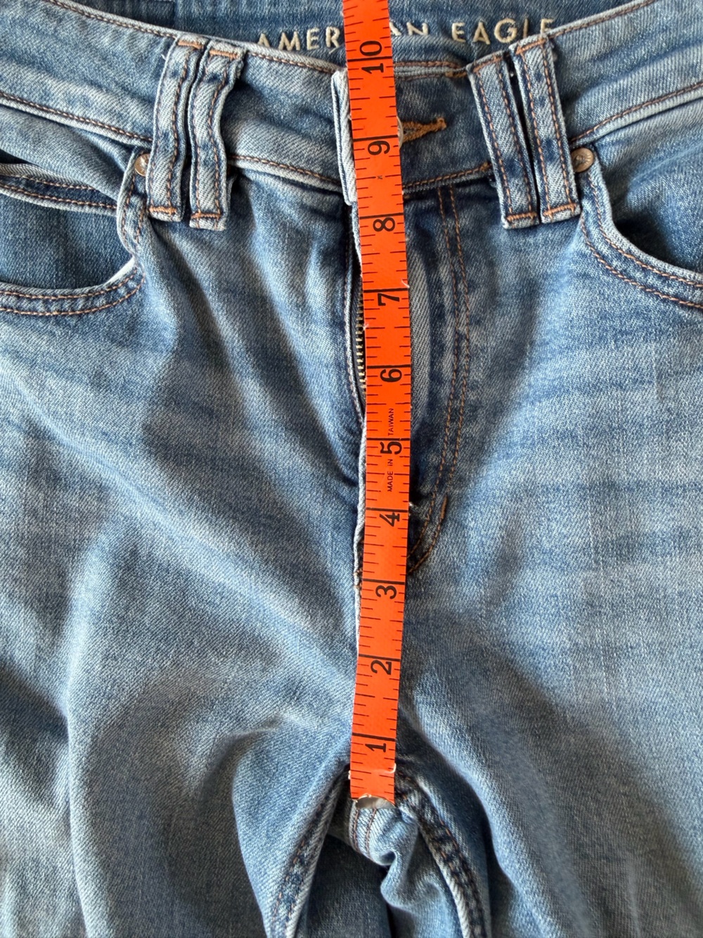 American Eagle High Rise Wide Leg Cargo Jeans - Picture 5 of 12